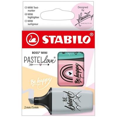STABILO Textmarker BOSS MINI Pastellove 2.0