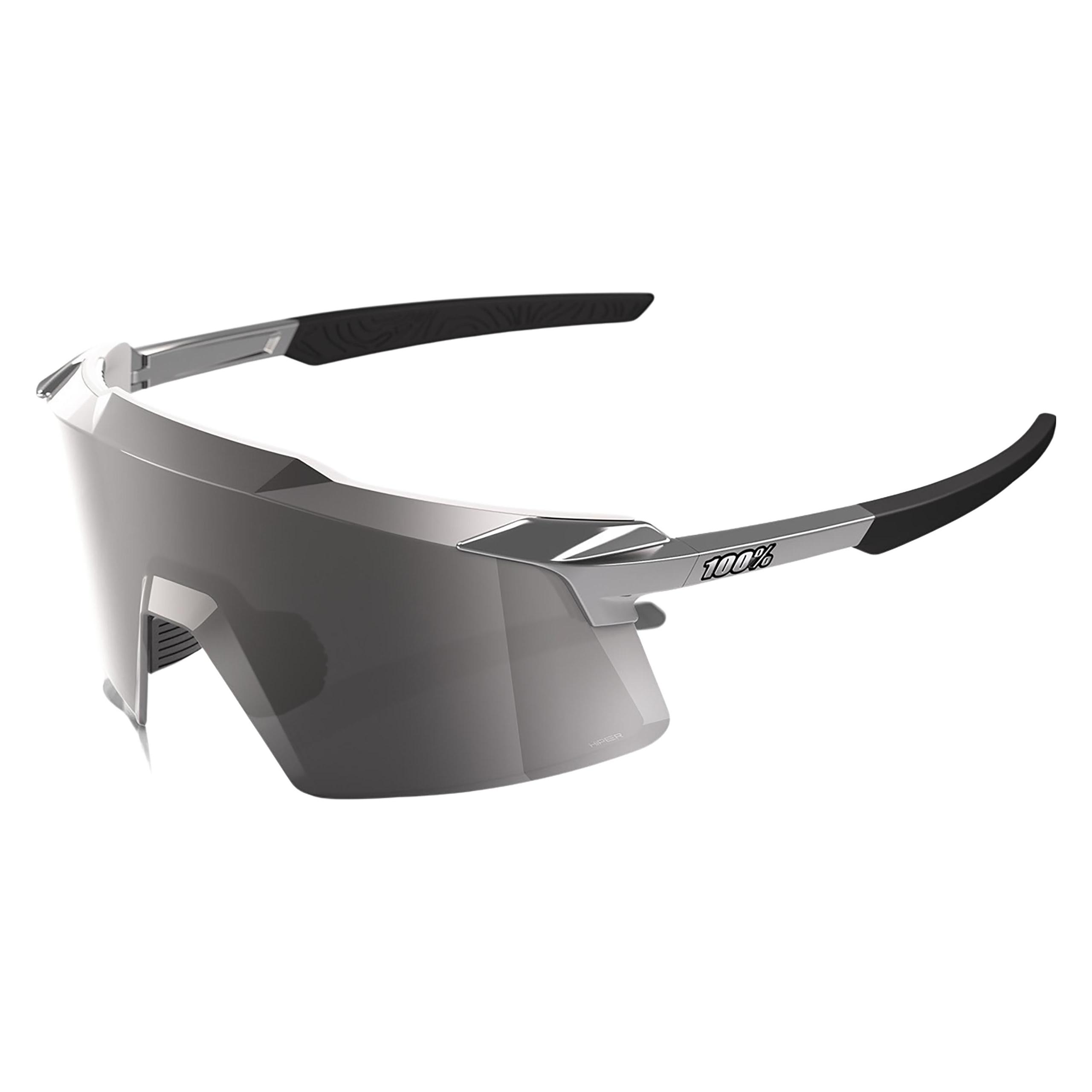 100% Aerocraft - Gloss Chrome - HiPER Silver Chrome Lens (Gloss chrome, HiPER Silver Chrome) (60032-00015)