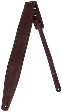 Fender 9cm Premium Leather Strap BRN Braun