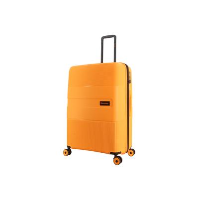 Koffer DISCOVERY "Trails", Gr. B/H/T: 51,5cm x 76,5cm x 31cm, orange, Koffer, aus Polypropylen