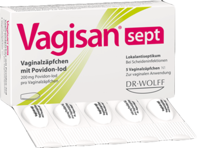 Dr. August Wolff GmbH & Co. KG Arzneimittel VAGISAN sept Vaginalzäpfchen mit Povidon-Iod 10 St 16930899