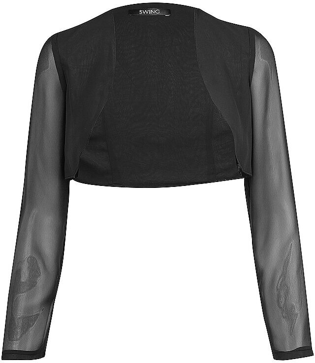 SWING Chiffonbolero schwarz   32 W