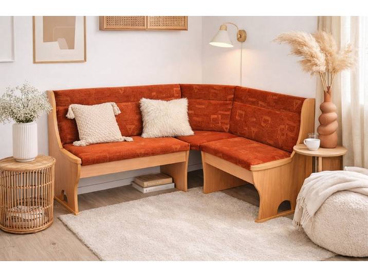 moebel-direkt-online Eckbank Truheneckbank 165x125 cm Stellmaß