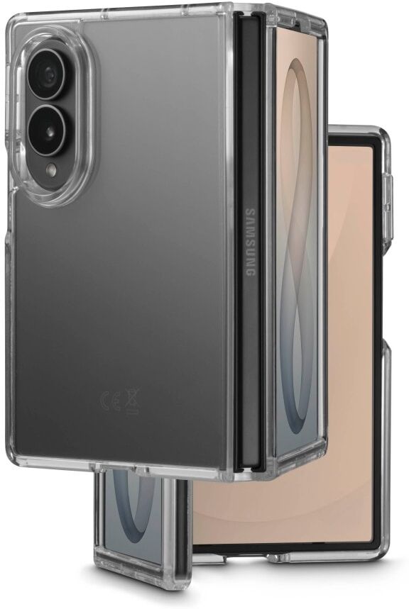 Hama Smartphone-Hülle "Handyhülle für Samsung Galaxy Z Fold8 Transparent", transparent, Samsung Galaxy Z Fold8, Hüllen, Anti-Vergilbung, Anti-Rutsch, Kratzschutz, Ultra-Slim, Smartphone-Hülle