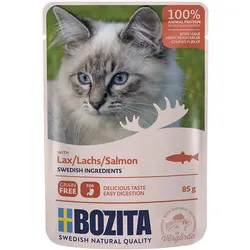 Bozita Pouch Häppchen in Gelee mit Lachs 12x85 g