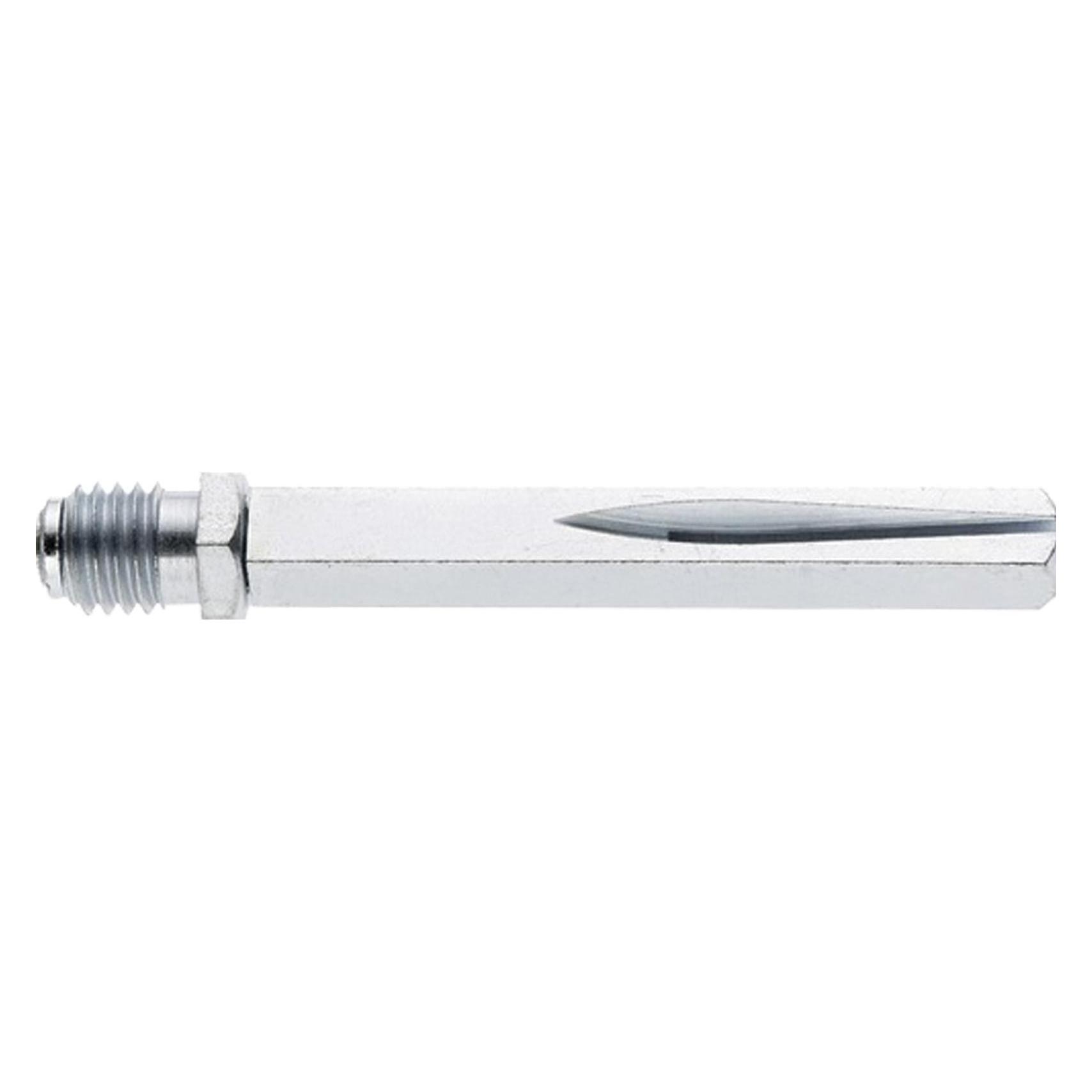 EDI Rollen-Wechselstift Typ O Vierkant 8 x 130 mm Stahl verzinkt M12 (0587/0813/00)