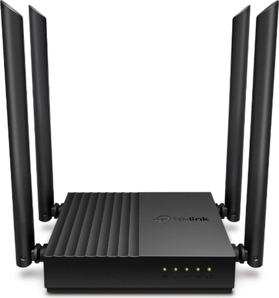 TP-Link Dualband Wi-Fi router, zwart