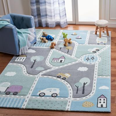 SAFAVIEH Carousel Kids Mihaila Neighborhood Rug