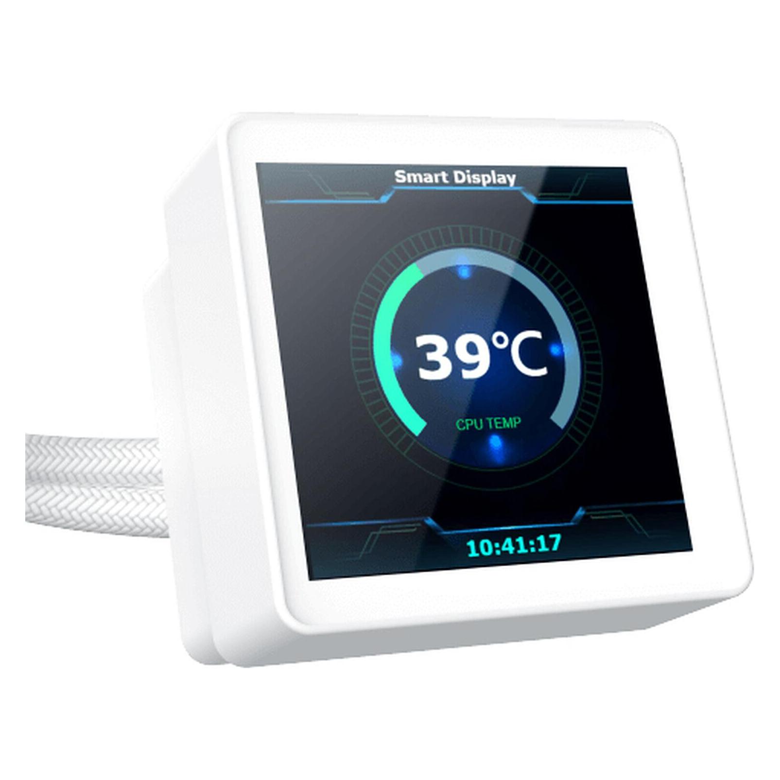 Xigmatek Kit Watercooling AIO Connect RGB - 360mm (Blanc) (EN45240)
