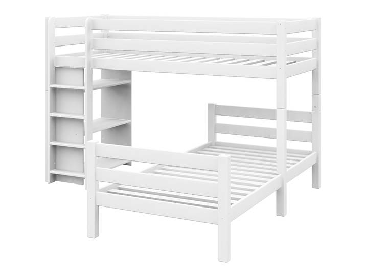 Kinderbett Pino weiss Buche 90 x 200 cm - Kinderbett