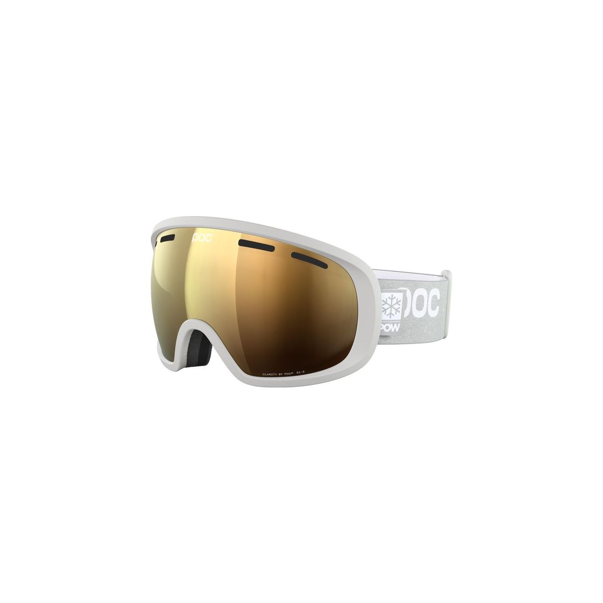 POC Fovea Clarity POW JJ mineral grey/partly sunny orange (9636) ONE PC404329636ONE1