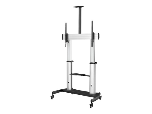 StarTech.com TV-Wagen - Fernsehständer mit Rollen für 60-100 Zoll-Displays (100kg) (STNDMTV100)