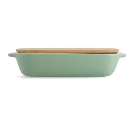 KitchenAid Ovenschaal met deksel L Pistache CC007426-001, Auflaufform, Grün