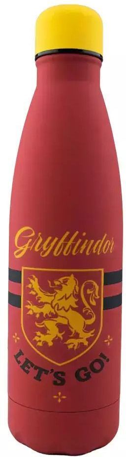 Cinereplicas Movies: Harry Potter Let's Go - Gryffindor Stainless Water Bottle