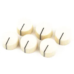 Fender Pure Vintage Cream "Radio" Amplifier Knobs - Ersatzteil Verstärkung