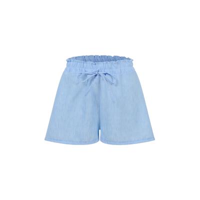 Shorts CLOUD 5IVE "CLOUD 5IVE Summer Short", Damen, Gr. XS, US-Größen, blau, 100% Polyester, unifarben, relaxed fit, Hosen Shorts