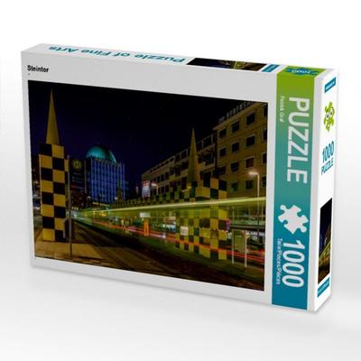 CALVENDO Puzzle Steintor 1000 Teile Puzzle quer | 1000 Teile Lege-Größe 64 × 48 cm Foto-Puzzle für glückliche Stunden