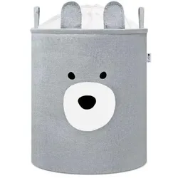 Sipo, Aufbewahrungskorb, Aufbewahrungskorb XL Bär grau