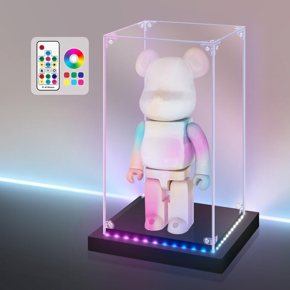 Omgoods Acryl Displaykast met Licht voor Verzamelaars