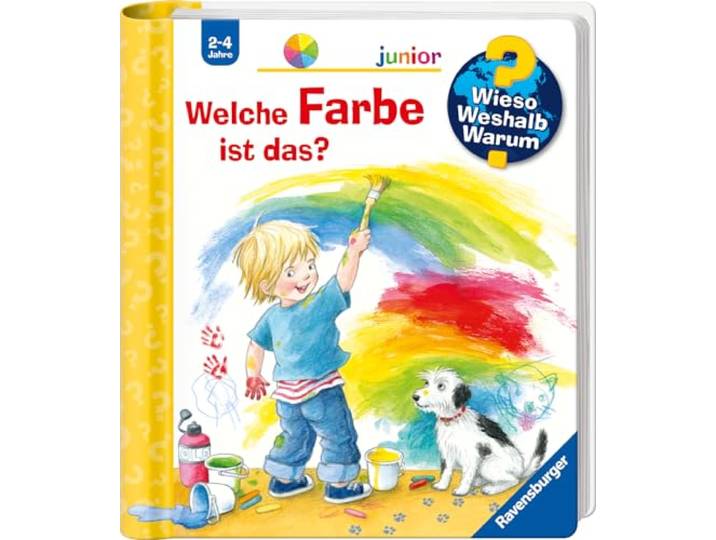 Wieso? Weshalb? Warum? junior, Band 13 - Welche Farbe ist das? (Sachbuch ab 2 Jahre - mit Klappen) (junior, 13)