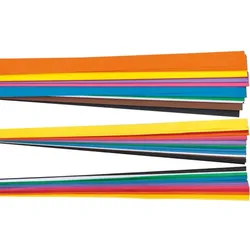 Tonpapierstreifen, bunt, 300 Stück