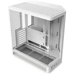 NZXT H6 (2026) Compact Dual-chamber ATX Case - Blanc (ATX), PC Gehäuse, Weiss