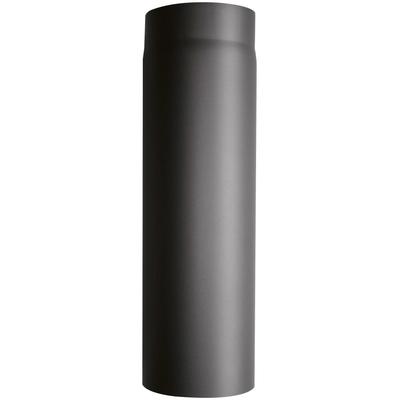 Ofenrohr JUSTUS, grau, L:15cm, Stahlblech, Rohre, für Kaminöfen