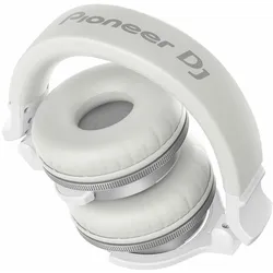Pioneer DJ HDJ-CUE1BT-W (Keine Geräuschunterdrückung, 30 h, Kabelgebunden, Kabellos), Kopfhörer, Weiss