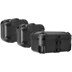 SW-Motech Adventure Set DUSC mit Topcase XL - Schwarz. BMW R 1300 GS Adventure (24-).