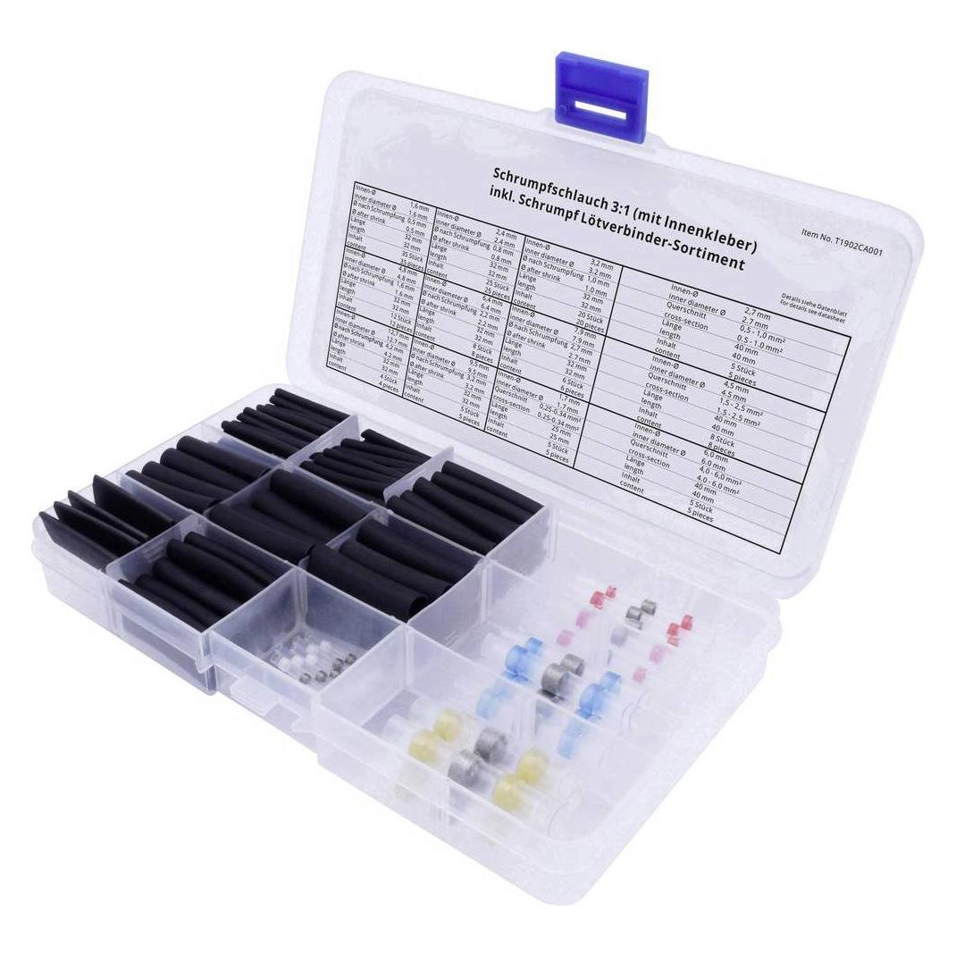 Tru Components Schrumpfschlauchsortiment Innenkleber (135x) (T1902CA001)