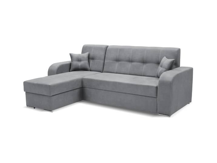 Ecksofa MISOL Links Grau (Queens 23)