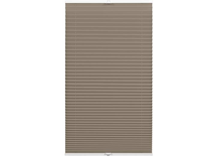 Plissee GARDINIA Concept Tageslicht , grau (taupe), B:90cm H:130cm, Obermaterial: 100% Polyester, Plissees, Plissee, in der Breite kürzbar