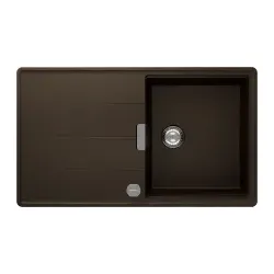 Tia D-100-A ( TIAD100ABRO ) Unterschrank 50 cm Aufliegend CRISTADUR®
