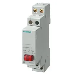 Siemens Dig Industr. Taster 1S,1Ö,20A, rot,230V 5TE4820