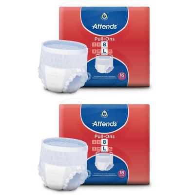 Attends Pull-Ons 8 L 2x 2x16 St
