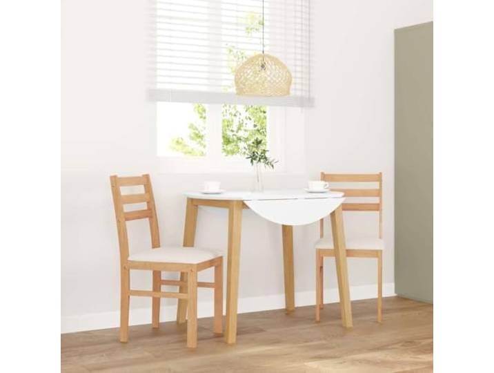 NLQMSU Essstühle mit Kissen, 2 Stück, Massivholz, Gummibaumholz Massives Gummibaumholz, inklusive Kissen, ergonomische Rückenlehne, Esszimmer, Wohnzimmer, Essen, Entspannung