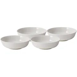 Villeroy & Boch Multipack For Me Bol - 4 Stück, Schüssel + Schale, Weiss