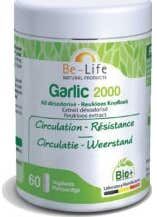 BE-LIFE Belife garlic 2000 (Ajo Desodorizado) 60 caps Bio
