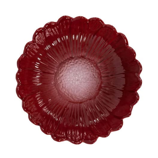 Sagaform Dagny schaal Bordeauxrood Ø20 cm