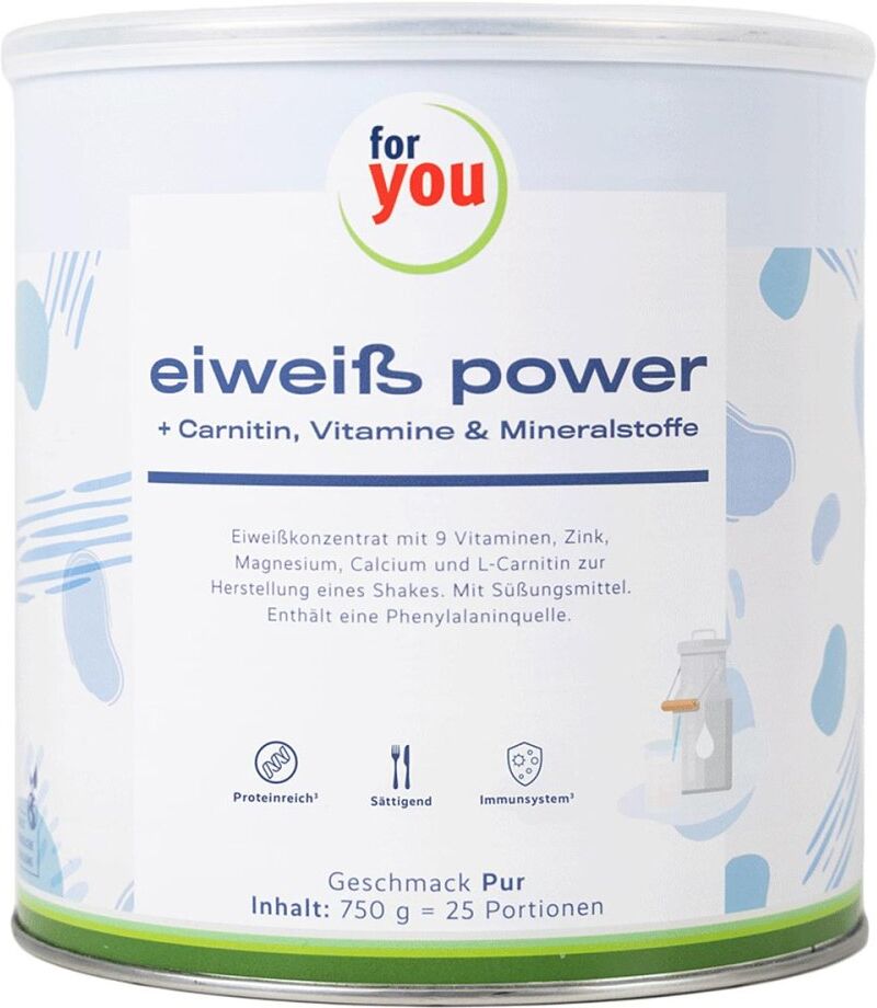 For You Eiweiss Power Pur 750g