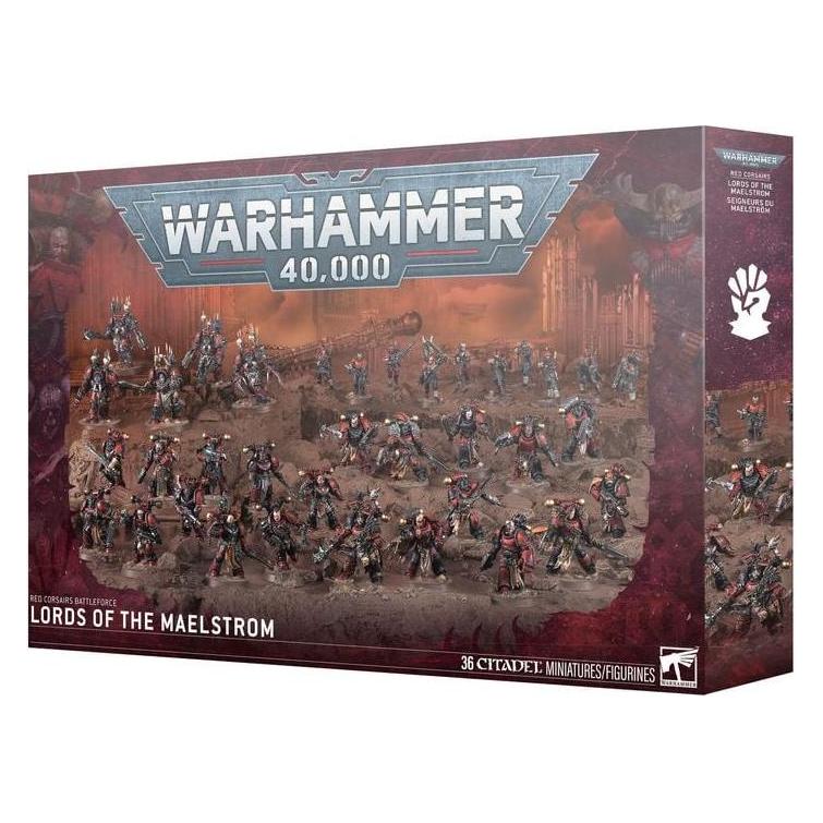 Games Workshop Warhammer 40k - Battleforce Red Corsairs : Seigneurs du Maelstrom (Kunststoff) (43-108)
