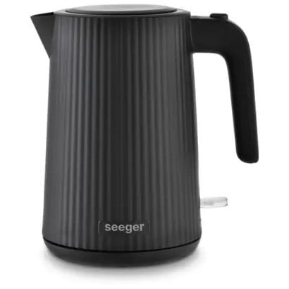 Seeger SGR100BK Waterkoker, 1,7 liter, zwart