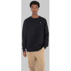 Hurley Fleece Top Printing Press Icon Crew Sweater black Gr. M