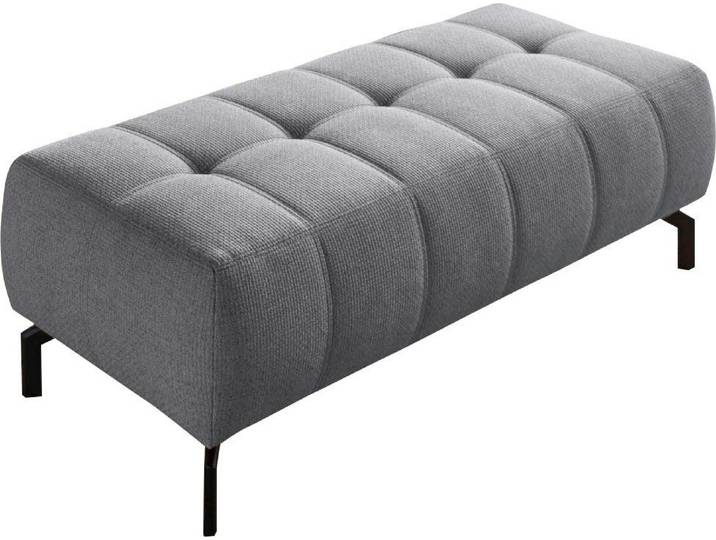 DOMO collection Polsterhocker Cunelli, Fußhöhe passend für gängige Saugroboter!