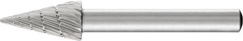 PFERD HSS-Frässtift, 6-mm-Schaft-Ø, Spitzkegelform G, Zahnung 3