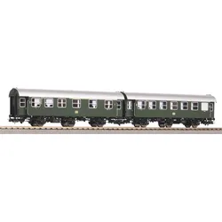 PIKO H0 58240 - 2er Set Umbauwagen AB3yg + B3yg DB III