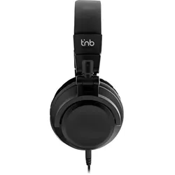 T'nB Casque Filaire Studio (Noir) (Kabelgebunden), Kopfhörer, Schwarz