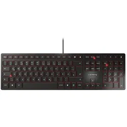 Cherry KC 6000 Slim USB Black QWERTZ DE