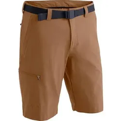 MAIER SPORTS Herren Bermuda Huang He-Bermuda el., Größe 52 in Braun Braun