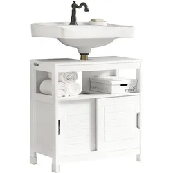 SoBuy, Waschbeckenunterschrank, Waschbeckenunterschrank (60 x 30 x 61 cm)